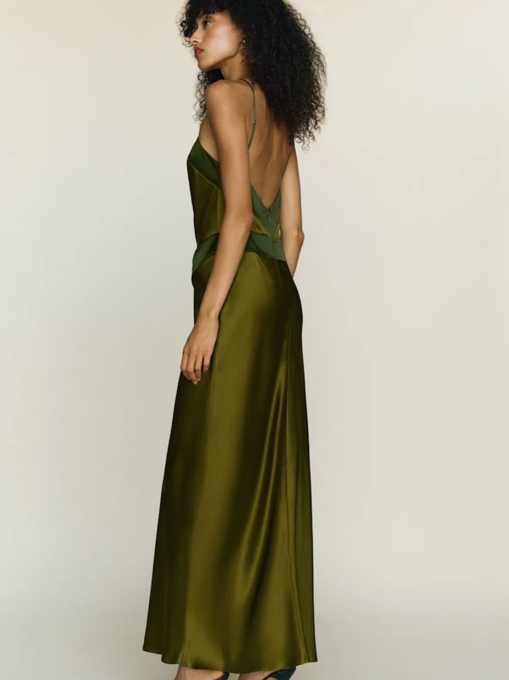 Reformation Jillian Silk Dress - Picture 2 of 4